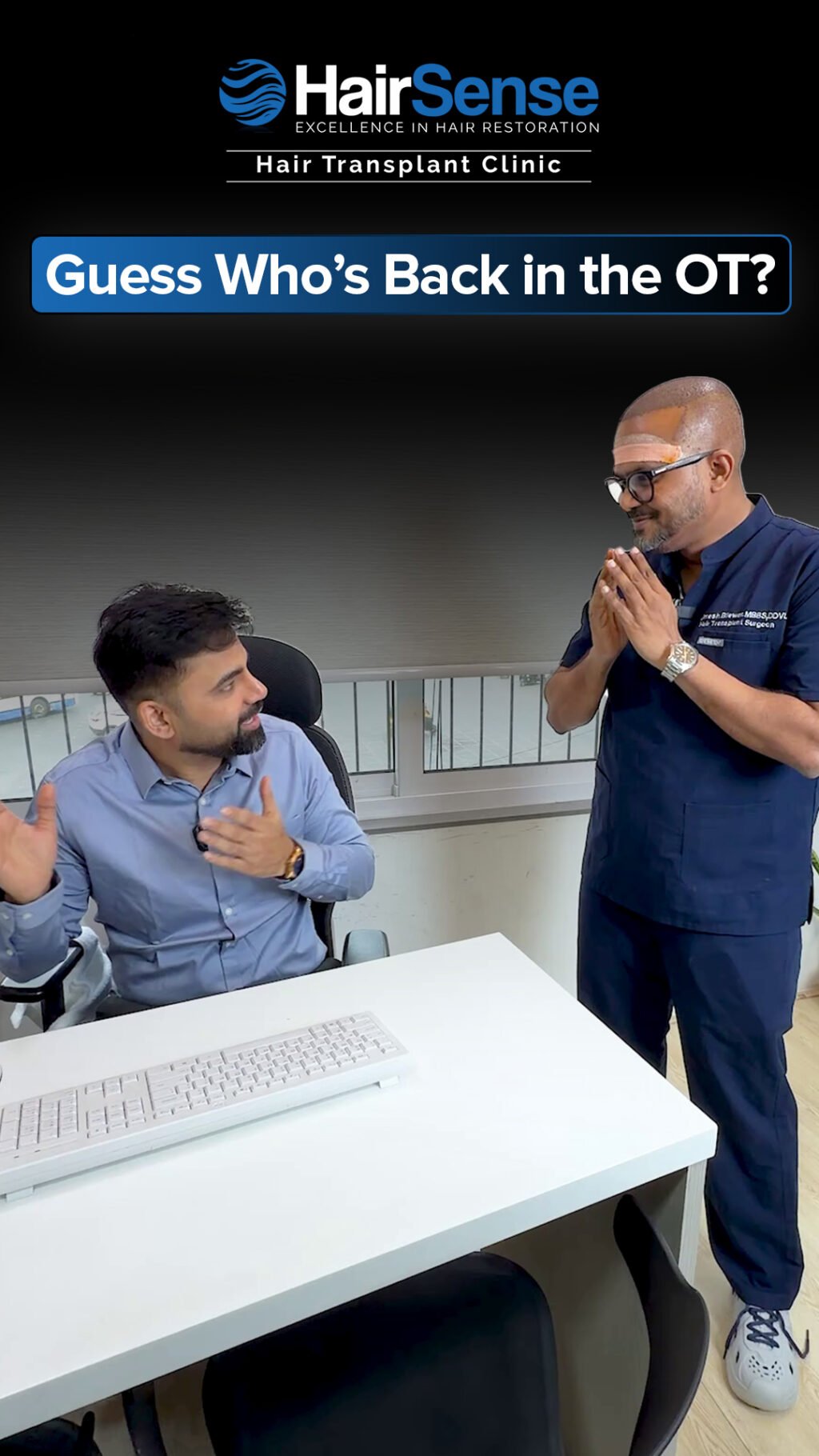 Instagram post from hairsense_hairtransplantclinic. This post is in position 9.